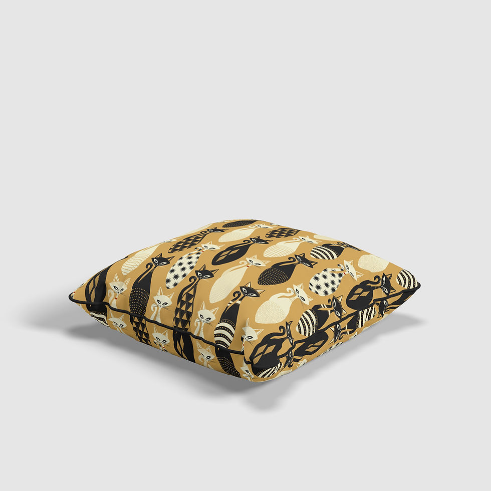 Miniature : Or félin