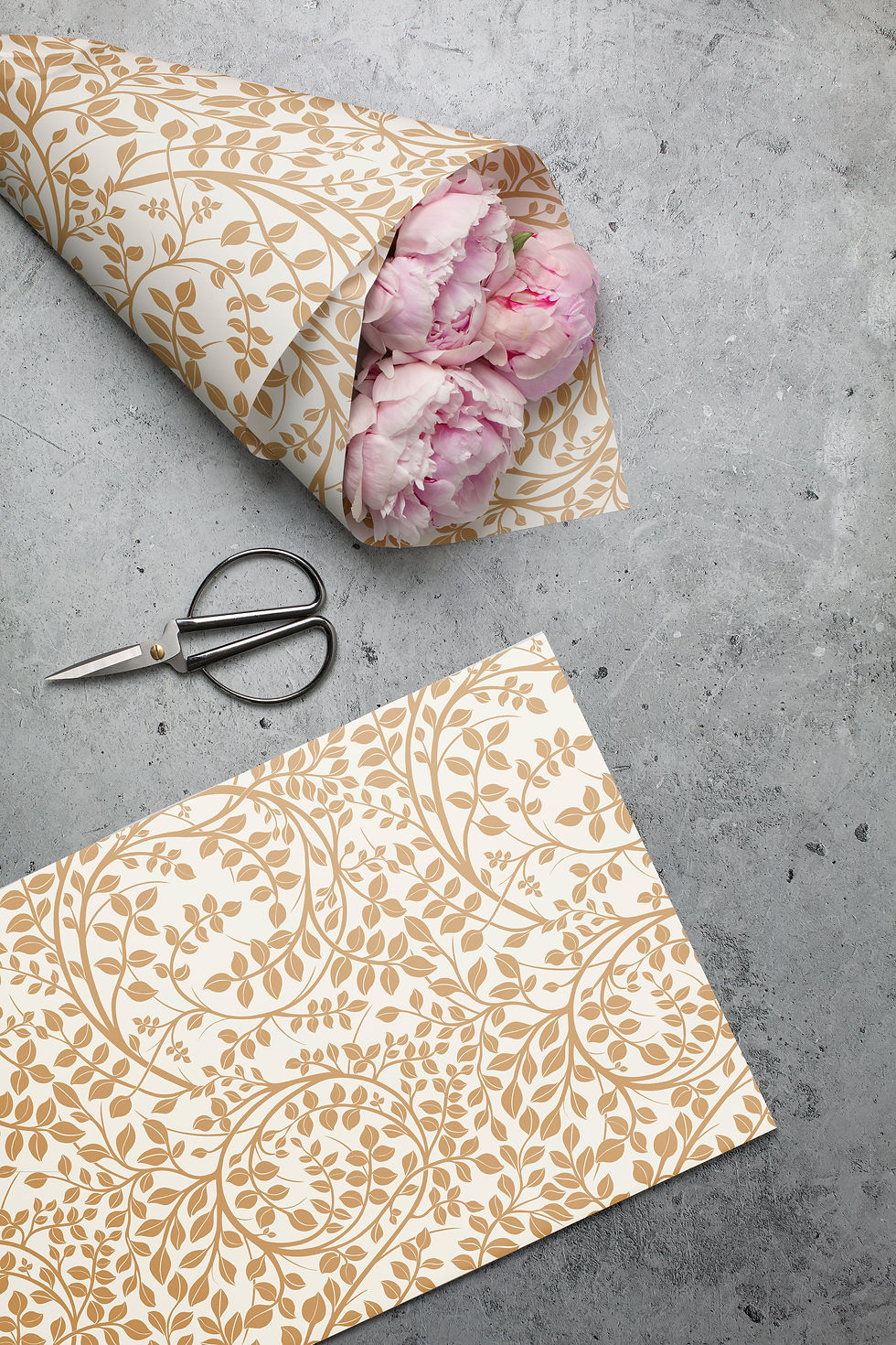 Miniature : Prunus Gold (sur crème)