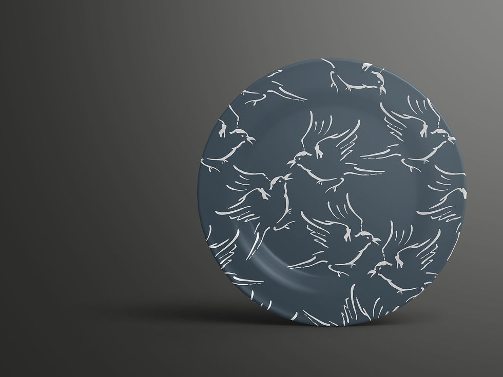 Miniature : Oiseau Gris