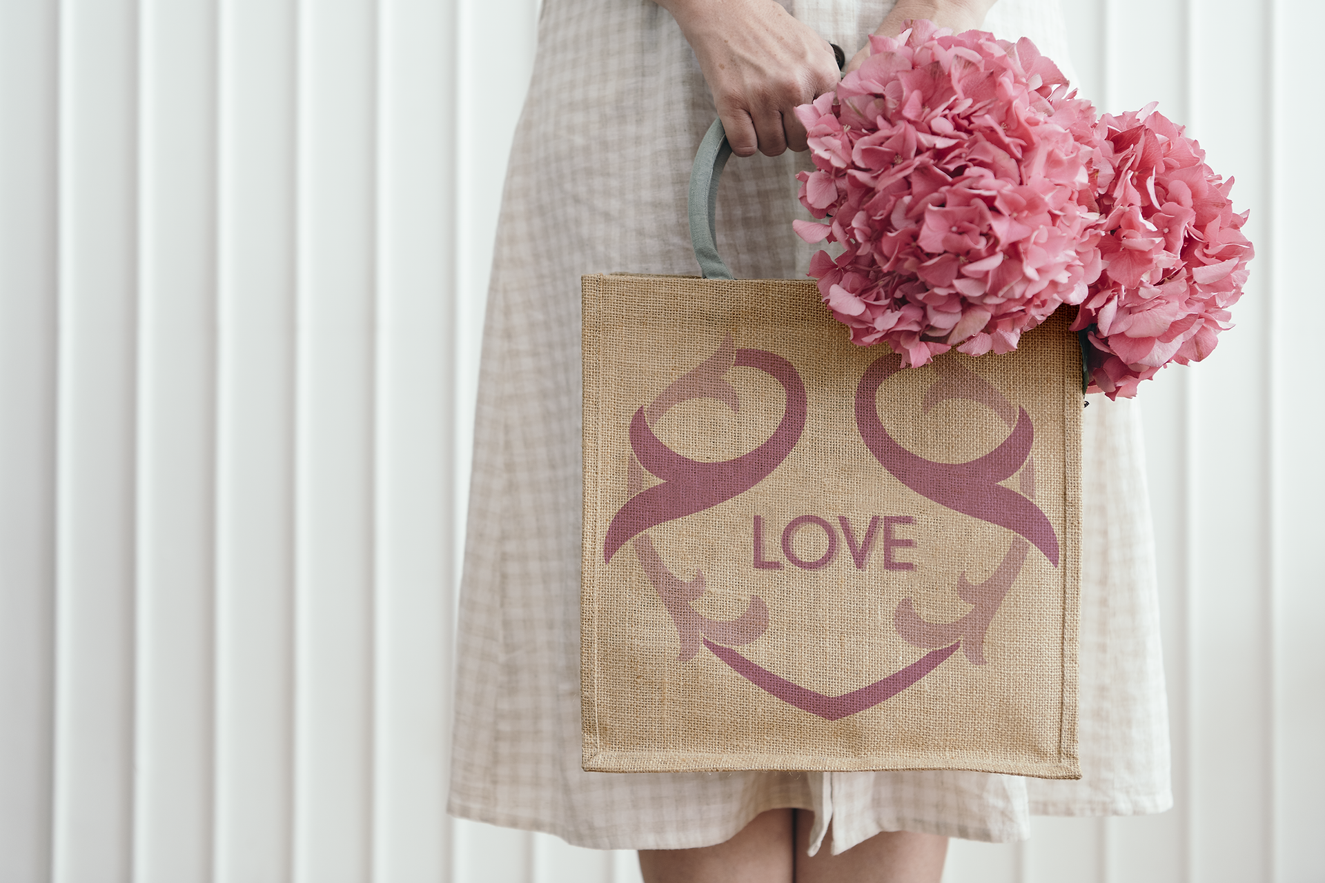 Sac fourre-tout Love Heart © Rachel Goodchild