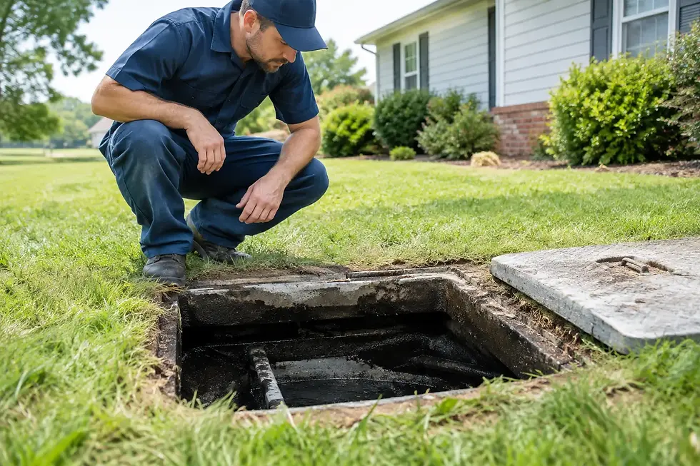 A Septic Failure Example Homeowners Should Know