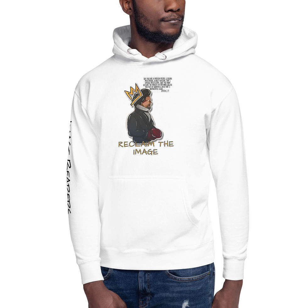 Thumbnail: Melosa Basquiat Frederick Douglass "We Fight" Unisex Hoodie