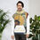 Thumbnail: Melosa Basquiat "Guns & Moses" All-Over Print Unisex Hoodie