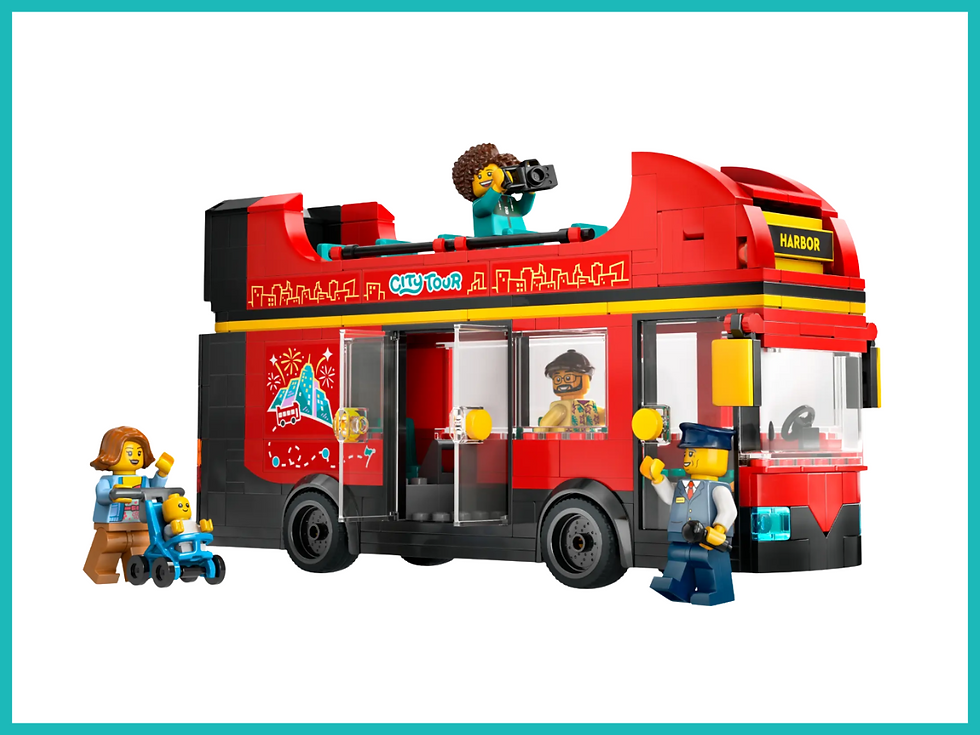 "Double-Decker Sightseeing Bus"