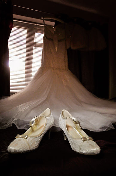 Shoes and dress