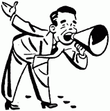 Man With Megaphone