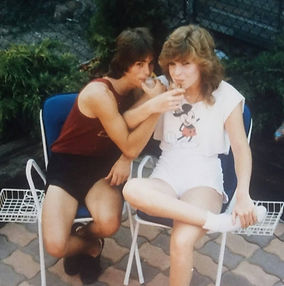 Mikey and me young.jpg