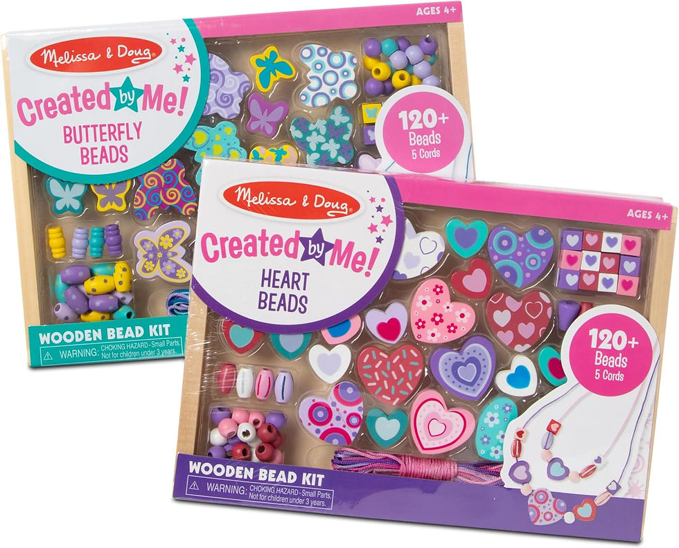 I love using these beads for Emma (4 years-old).