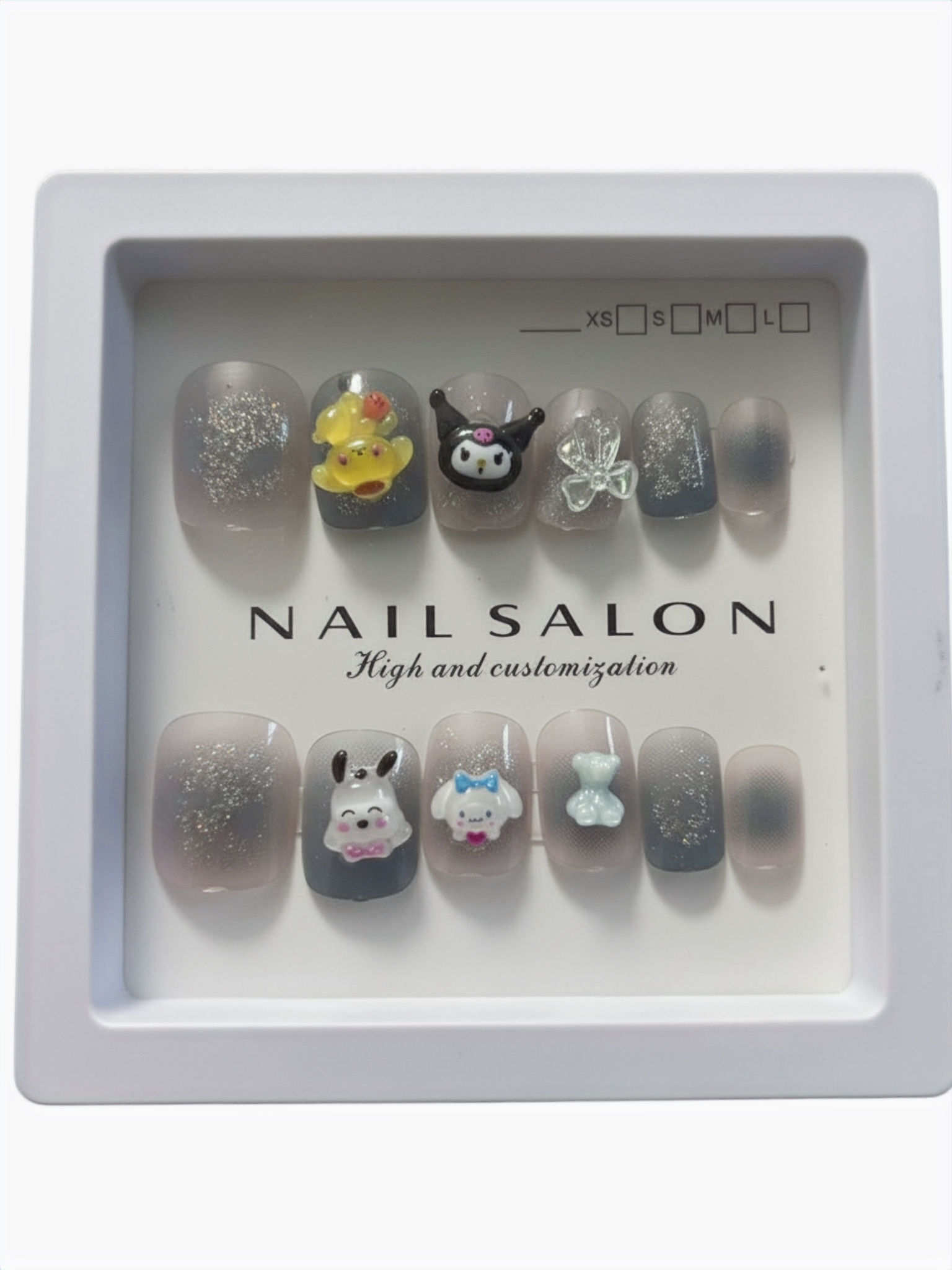 Set de Unghii False Reutilizabile