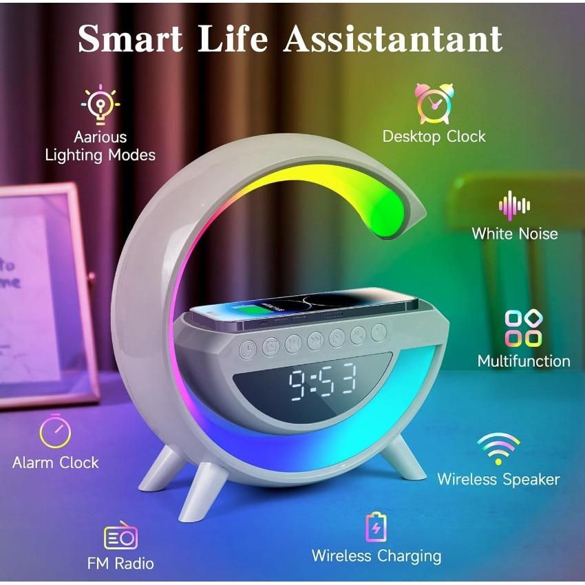 Difuzor wireless multifuncțional cu încărcare wireless BT-3401