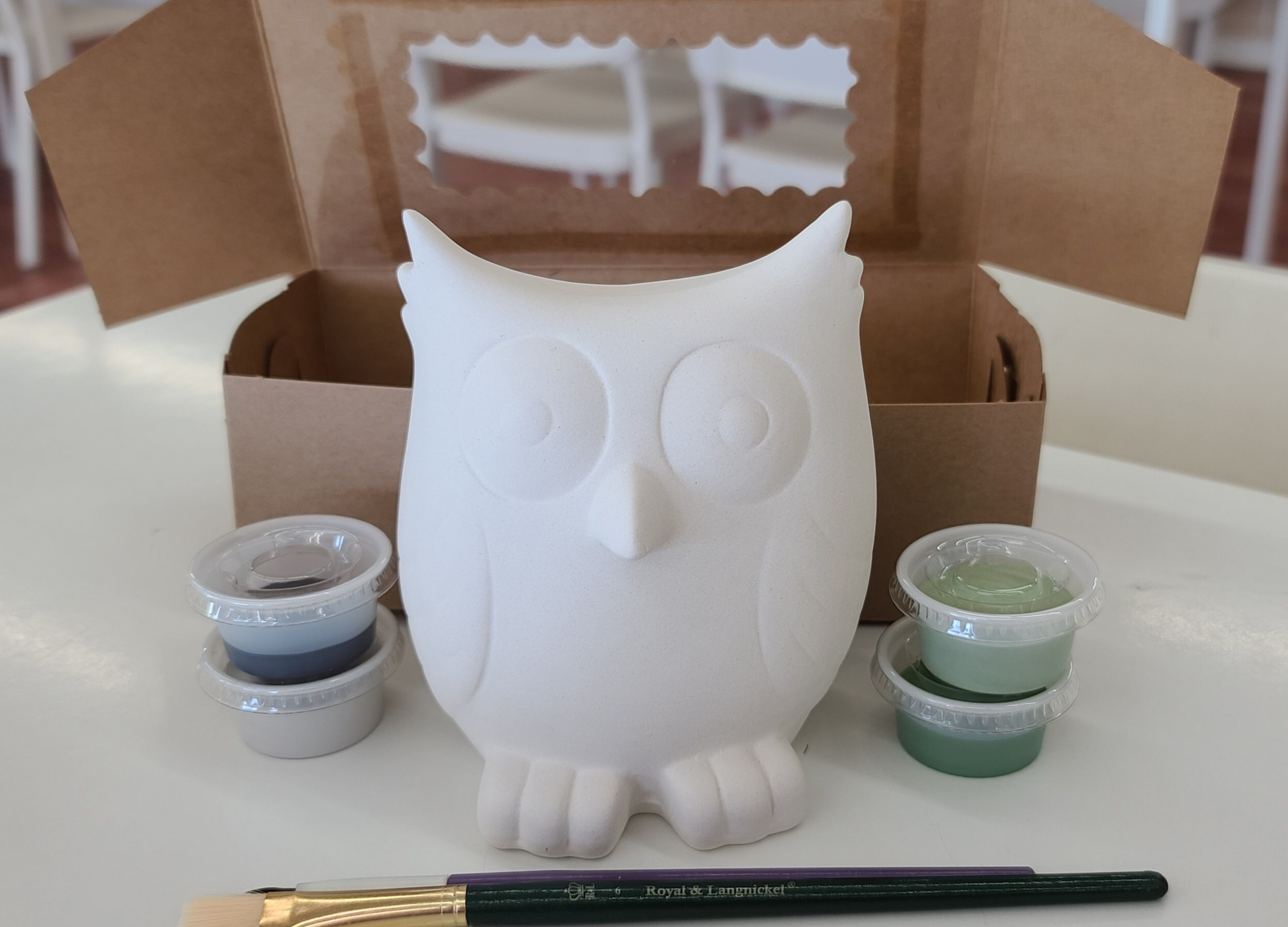 Owl Bank Pottery to Go Kit