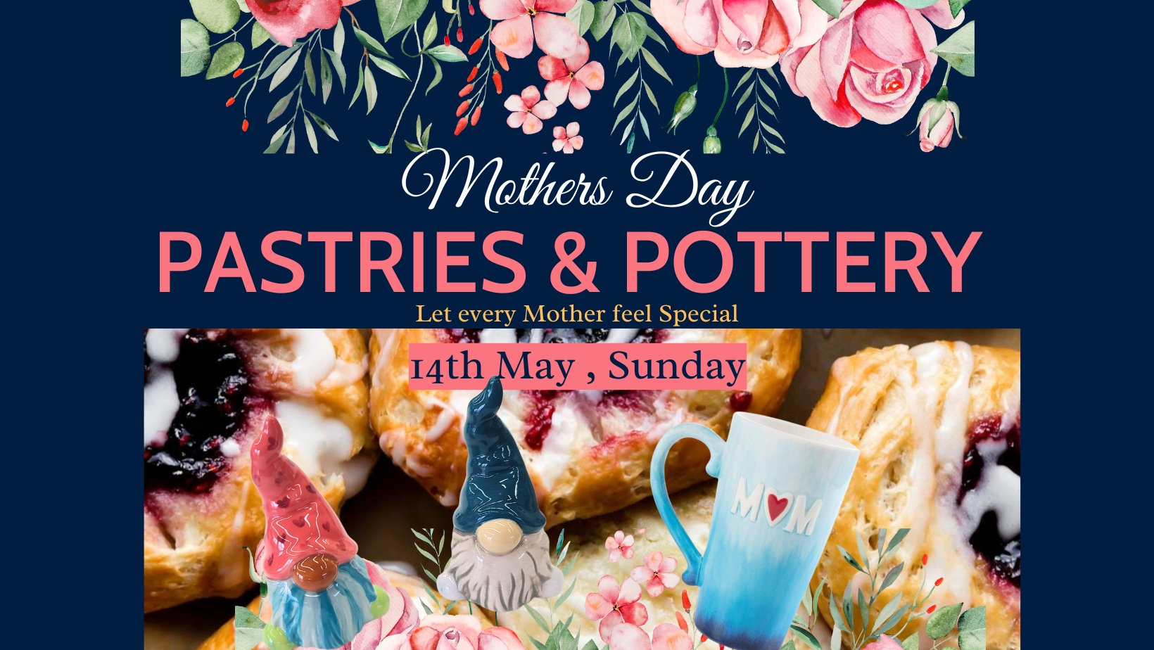 Pastries & Pottery 5/14 artsonfireplano