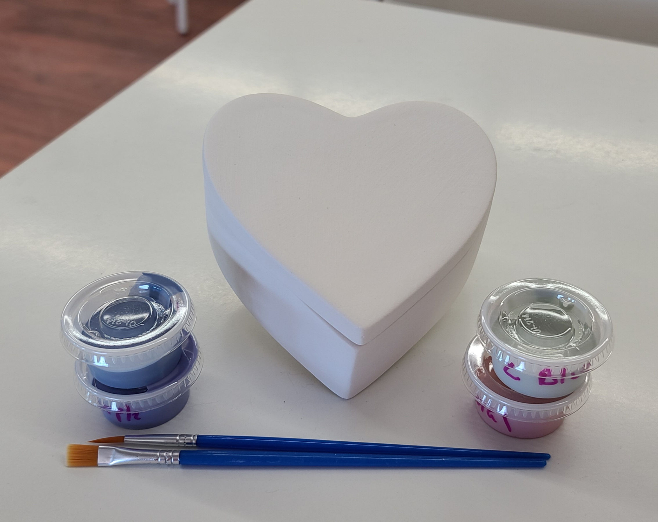 Med Heart Box Pottery to Go Kit