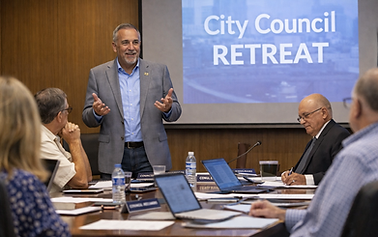 Jim Hunt-City Council retreats