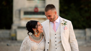 Jas and Nathan at Beaumont Estate