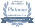 Bridebook logo for Wedding Videographer awards in Surrey