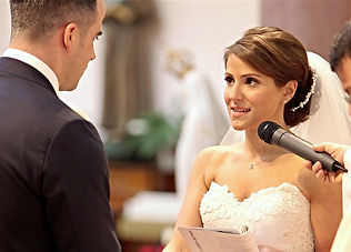 wedding video St Peter's Italian chruch London