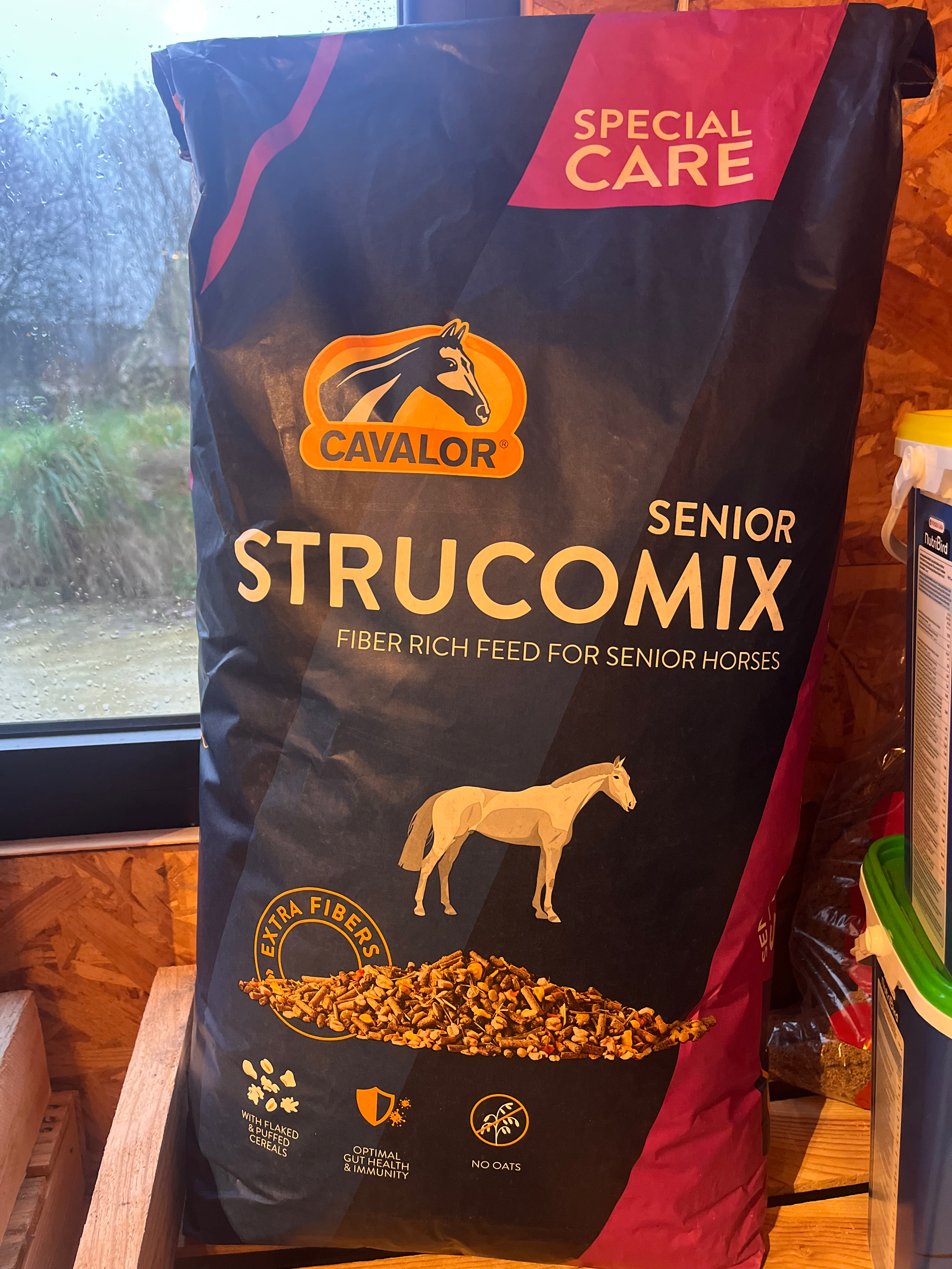 Strucomix pour chevaux Sénior Cavalor 20Kg