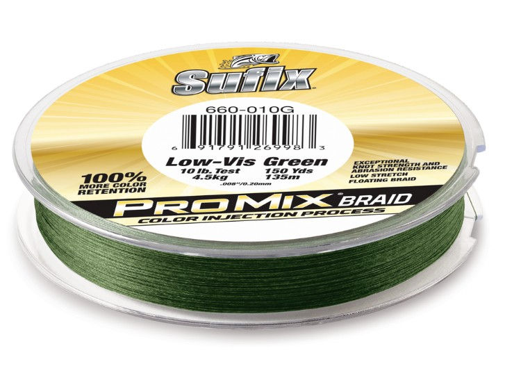 SUFFIX PROMIX BRAID LIGNE TRESSÉ 10LBS/150Verges
