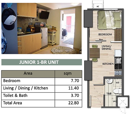 Avida Towers Verge Junior One Bedroom