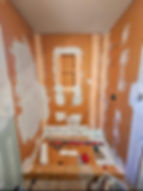 Residential and Commercial remodeling of a shower stall.