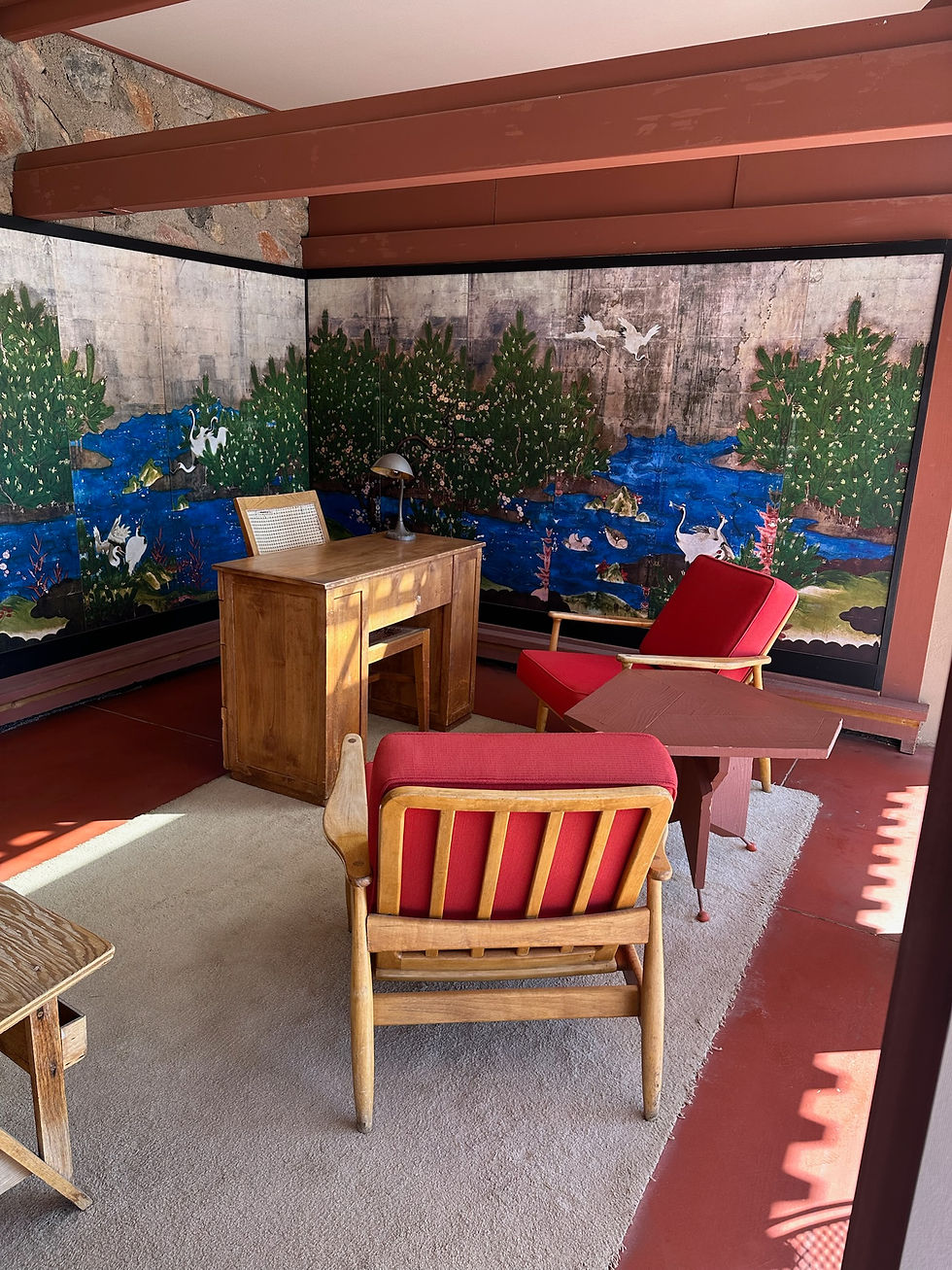 Olgivanna Wright's private study