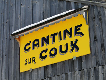 La Cantine sur Coux en mode printanier (ou presque)