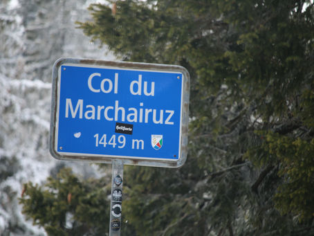 Raquette printanière au Marchairuz
