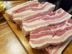 Pork belly meat (Samgyeopsal)