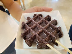 Rice cake waffle