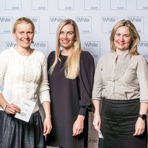 Sõsarad restoranide teejuhi White Guide tunnustusüritusel 2021. aastal Tallinnas. Foto: Eesti Maitsed Täna