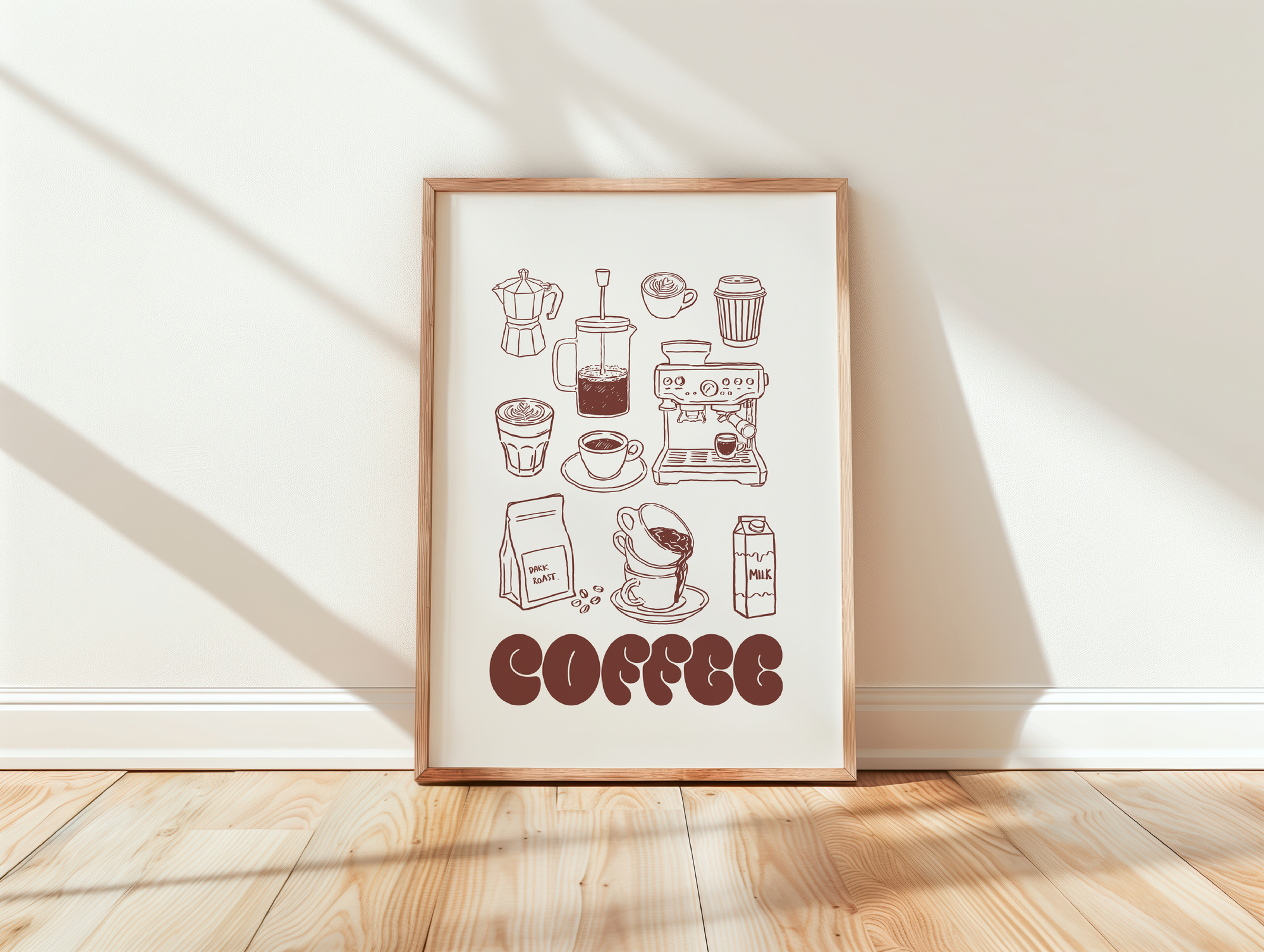 Cozy Coffee Print