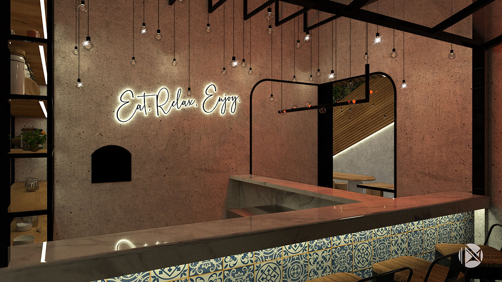 某餐廳設計案例 - 地面層