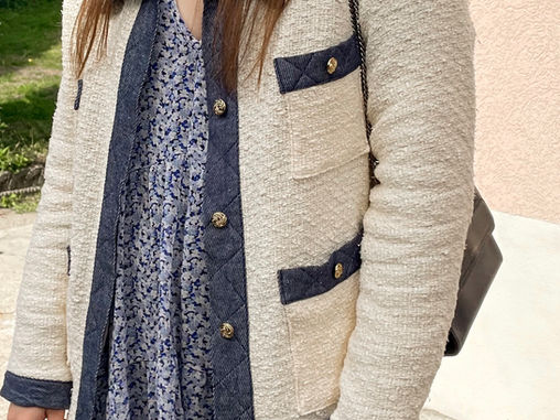 Veste tweed (hacksandro) 💙