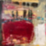 Art abstrait grand format Cap sur la liberté par l'artiste peintre canadienne Kathleen Roby