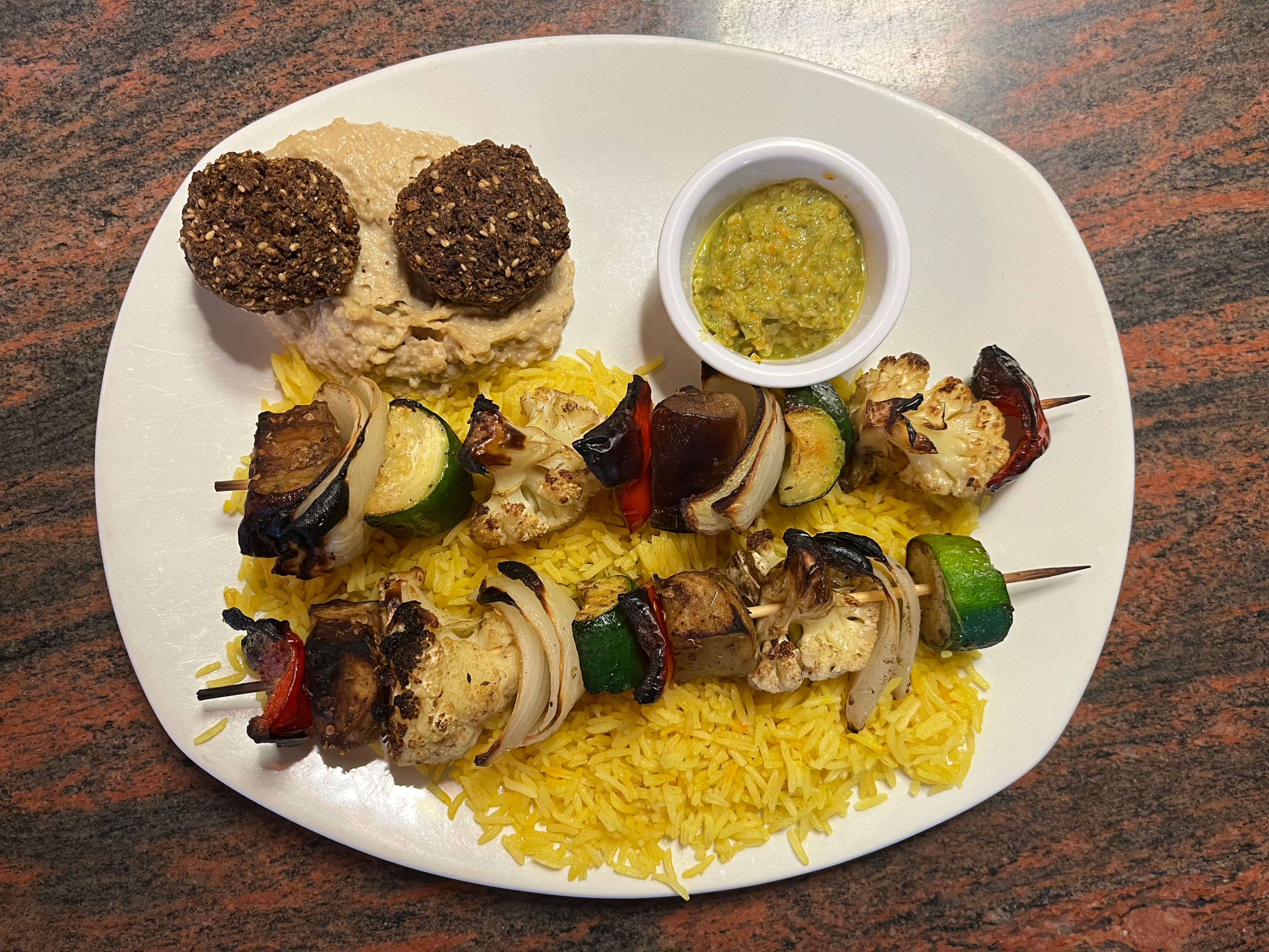 Vegetarian Kebab