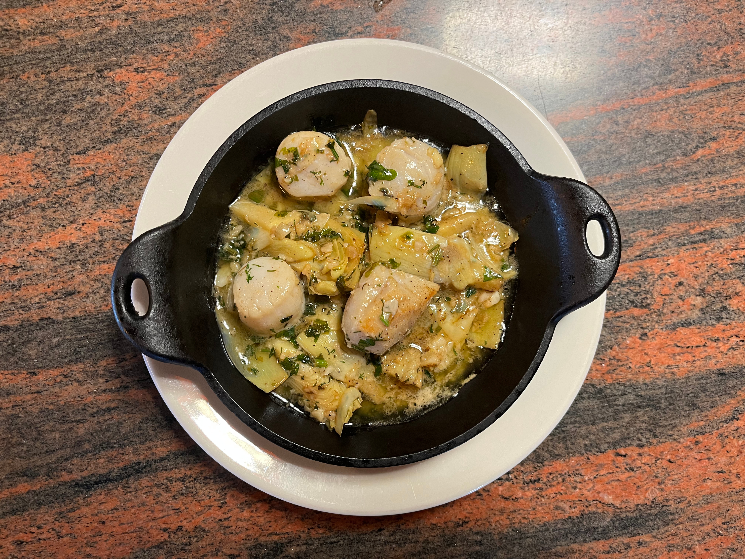 Santorini Sea Scallops