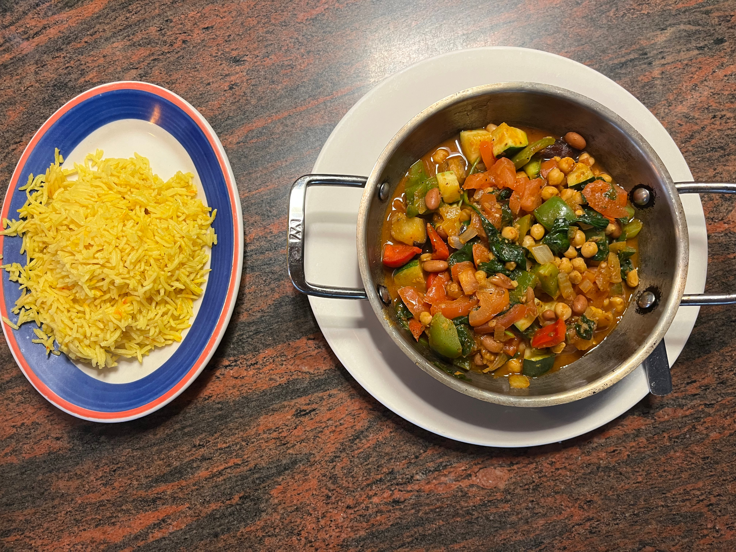 Vegetarian Tava (Spicy)