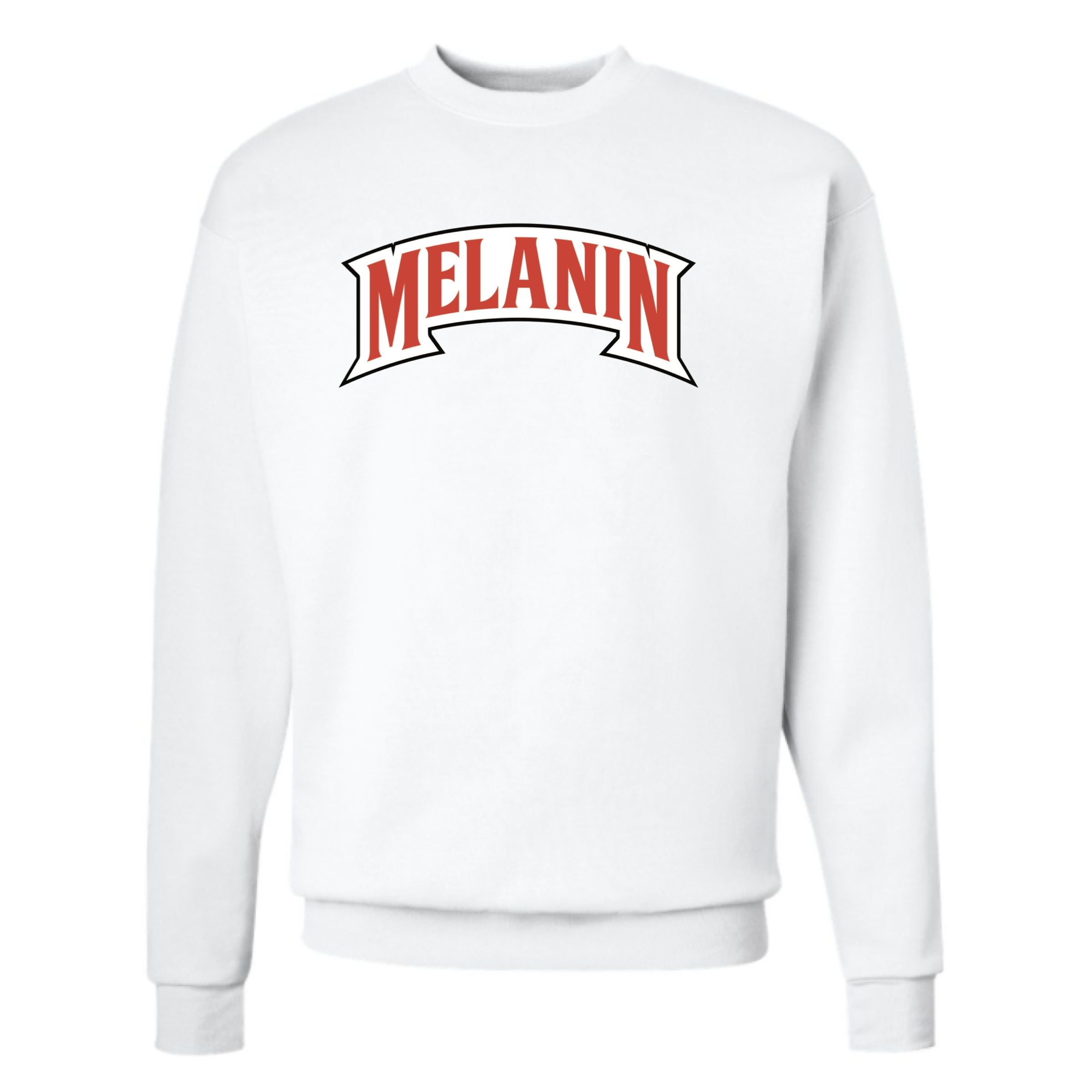 BBJ MELANIN Crewneck (White)