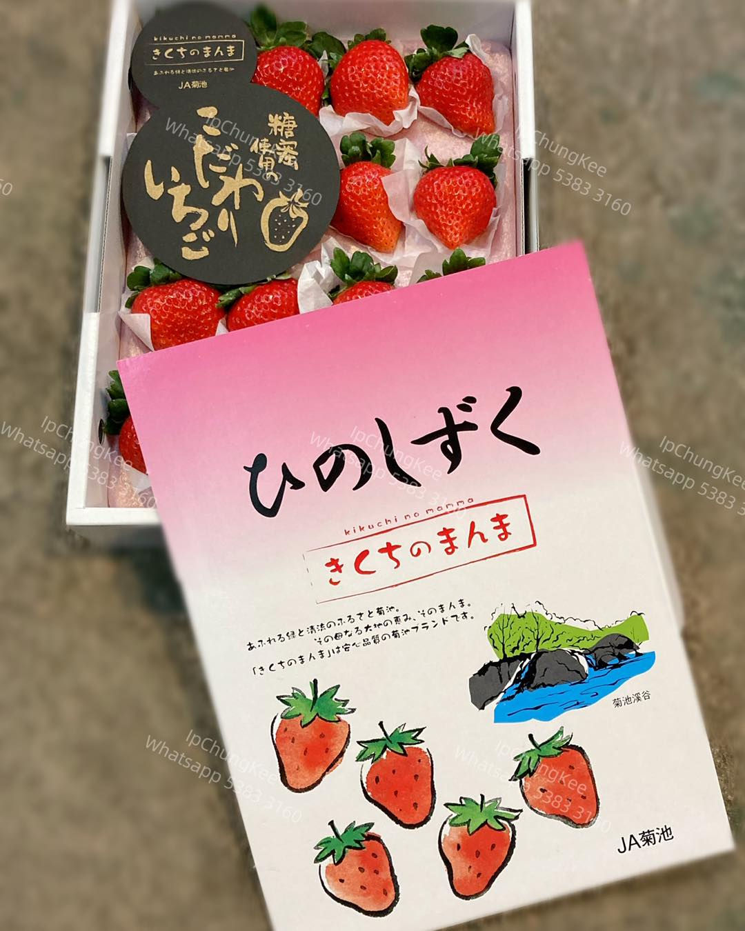 🍓日本熊本菊池の糖蜜士多啤梨禮盒🍓一盒16粒 （預訂）