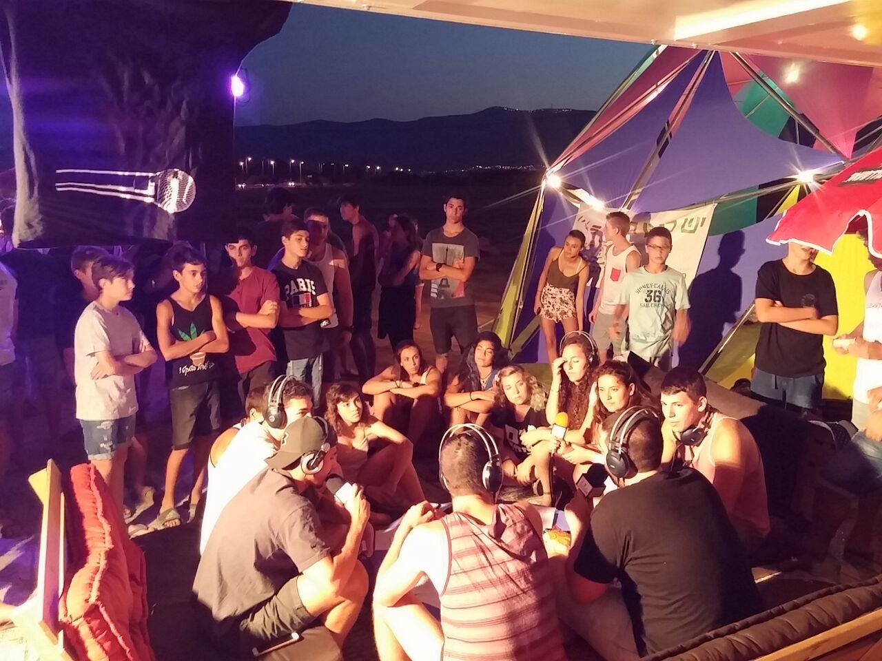 פתיחת מתחם הנוער 19