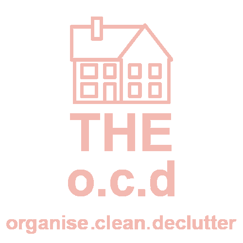 Logo THE o.c.d | organise · clean · declutter Logo