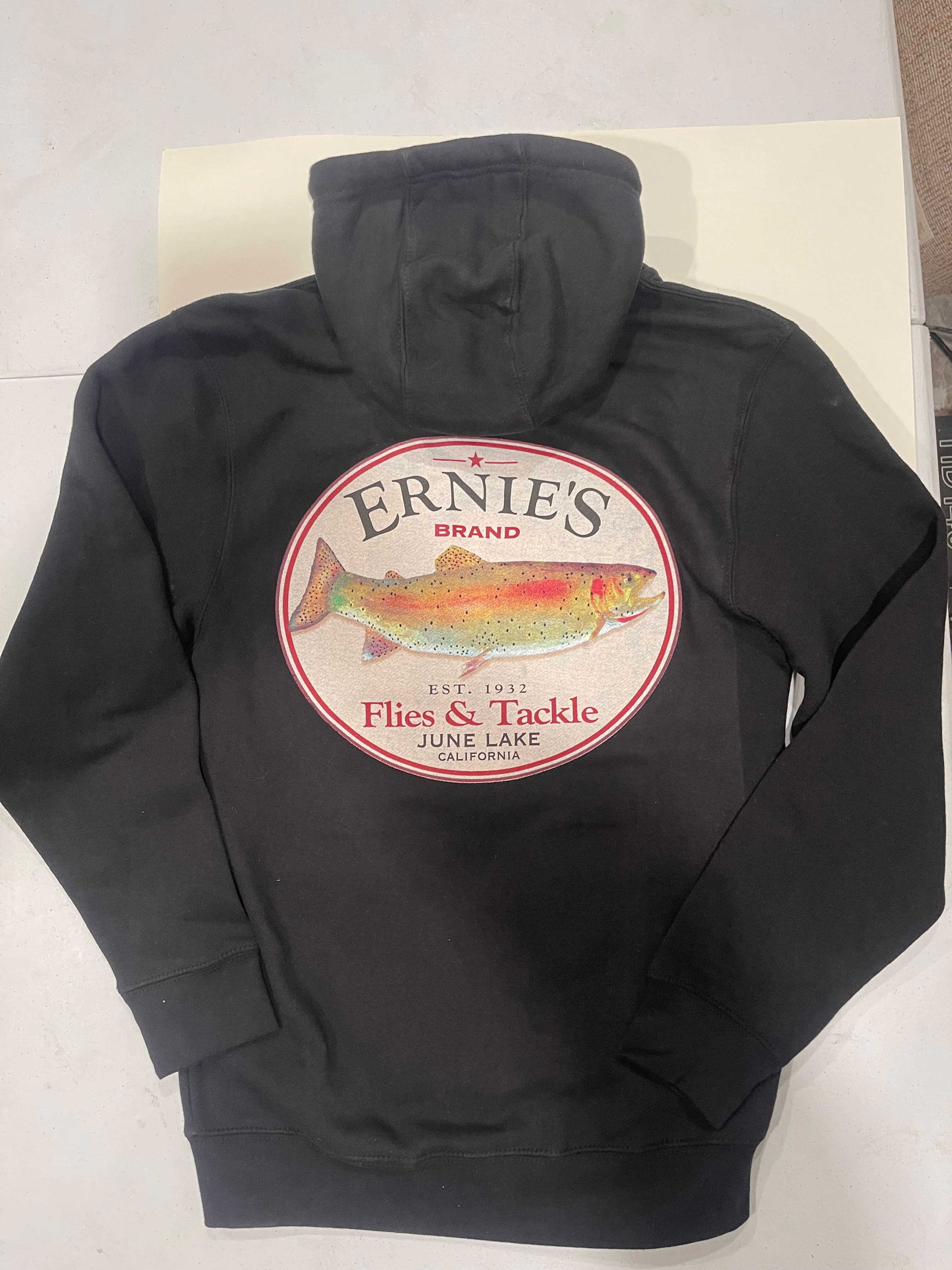 Ernie's Cutthroat Trout Zip Up Hoodie