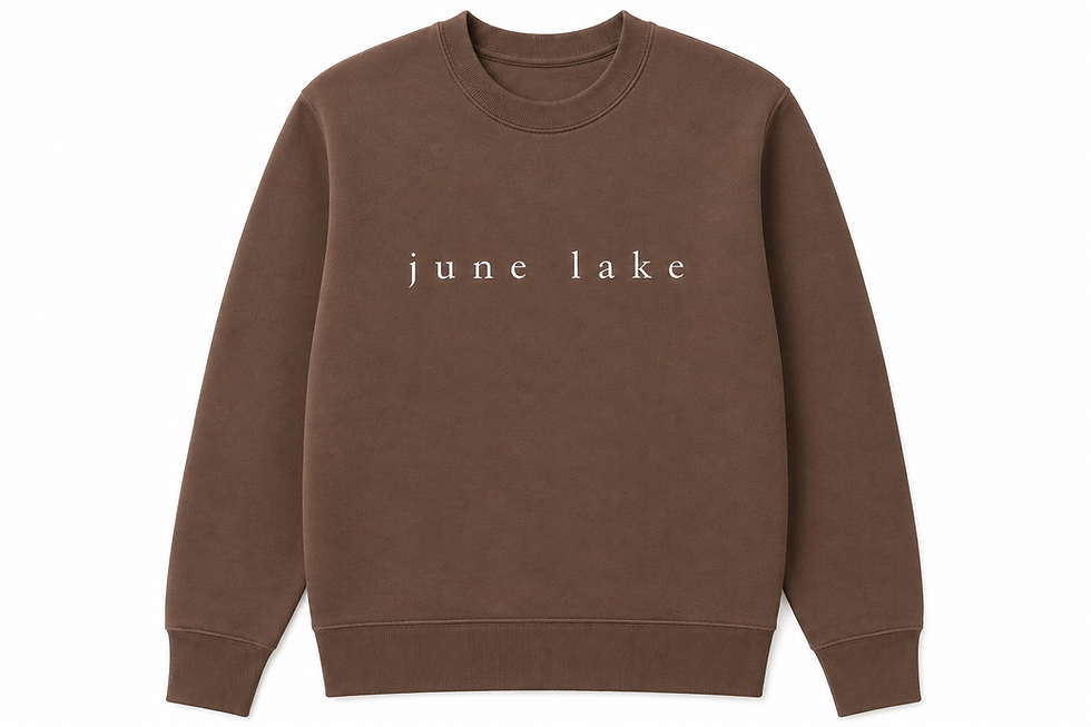Thumbnail: Embroidered June Lake Crew Neck