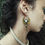 Miniature : Solar, Boucles d'oreilles pierre de lune
