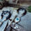 Miniature : Back to Basics, Boucles d'oreilles asymétriques Œil bleu 