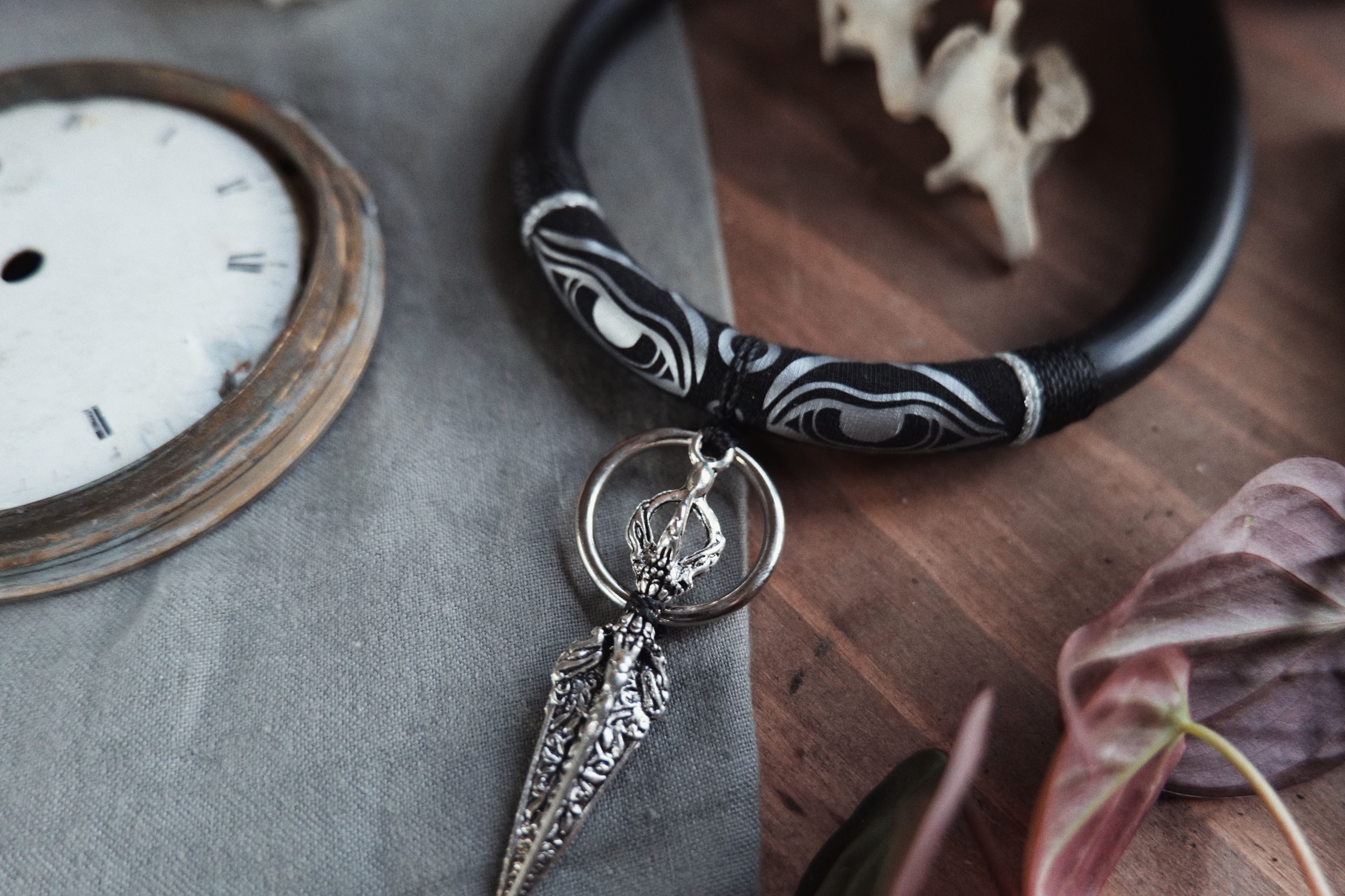 Tibetan Vision, Collier Œil de Buddha et Vajra 