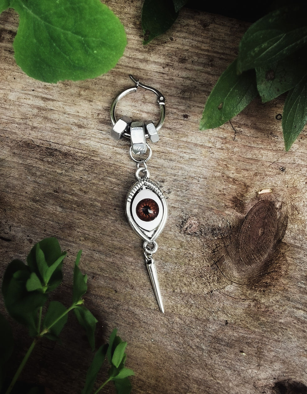 Miniature : Back to Basics, Boucles d'oreilles simples Œil 