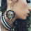 Miniature : Alien Child, Boucles d'oreilles holographiques Alien