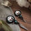 Thumbnail: Tibetan Vision, Boucles d'oreilles asymétriques Œil de Buddha 